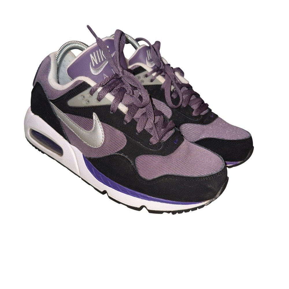 Nike Air Max Correlate 8.5 Purple Black Silver Low Top Sneakers 511417-500